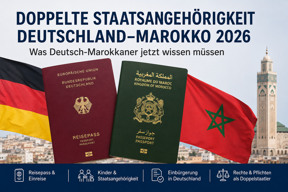 Doppelte Staatsangehörigkeit Deutschland und Marokko